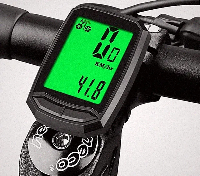 Bicycle Speedometer Waterproof Wireless Cycle Bike Computer Bicycle Odometer wit