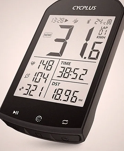 CYCPLUS M1 GPS Wireless Bike Computer Digital Speedometer with Bluetooth/ANT+