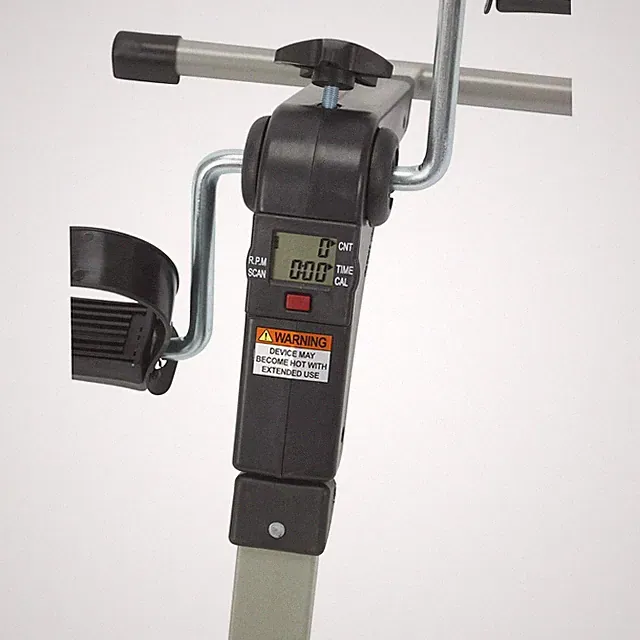 Drive Medical Folding Exercise Peddler & Electronic Display, Black