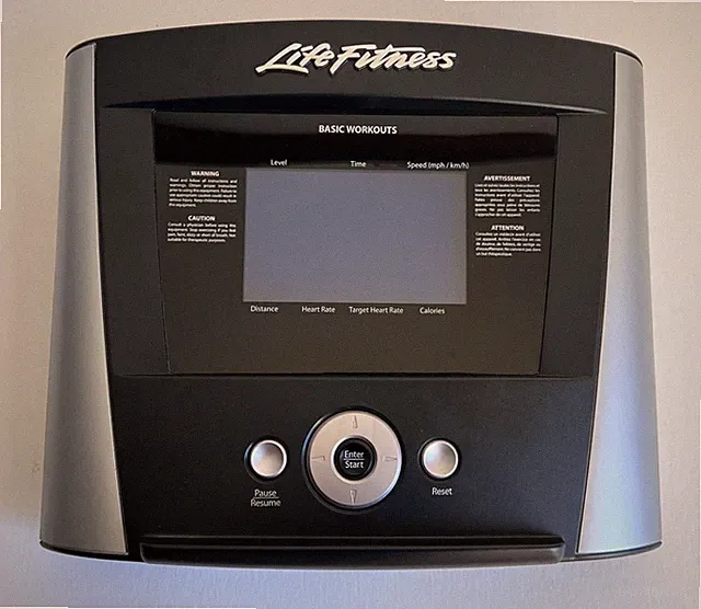 Life Fitness Lifecycle R1 Recumbent Bike Console Screen Display