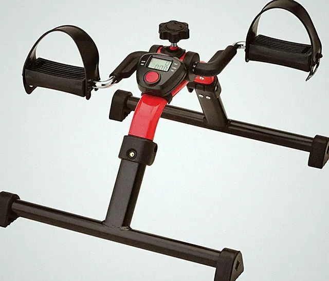 Products Pedal Exerciser with Digital Display Tracker, Foldable Hand and Foot...